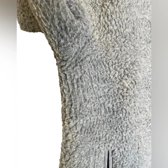 Marine Layer Lady Sherpa Corbet in Heather Grey Size Large Retail $148 - Picture 9 of 13